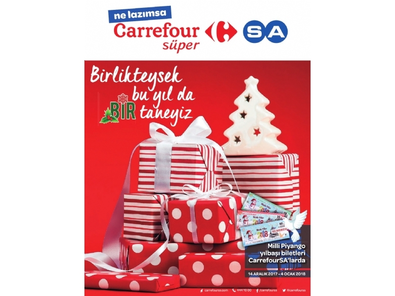 CarrefourSA 14 Aralk - 4 Ocak 2018 - 1