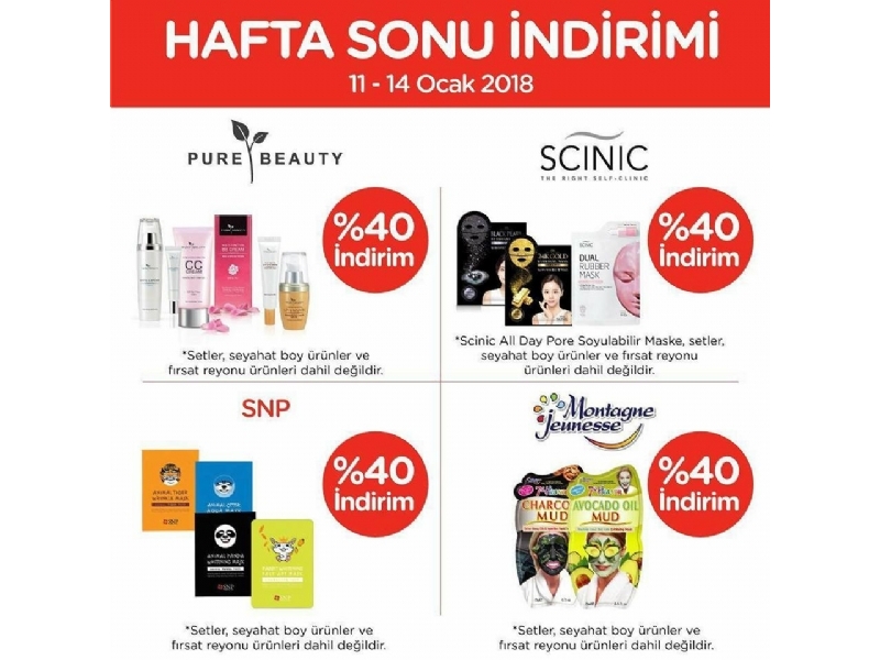 Watsons 11-14 Ocak Hafta Sonu - 1