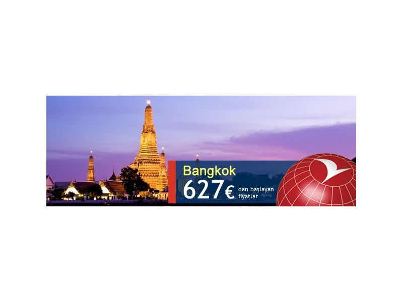 Trk Hava Yollar Bangkok Uak Bileti