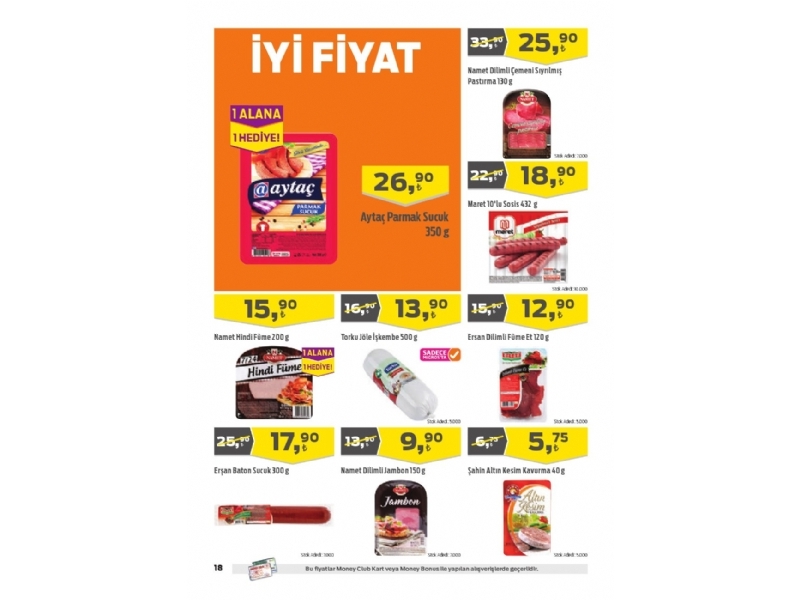 Migros 1 - 14 Mart Migroskop - 18