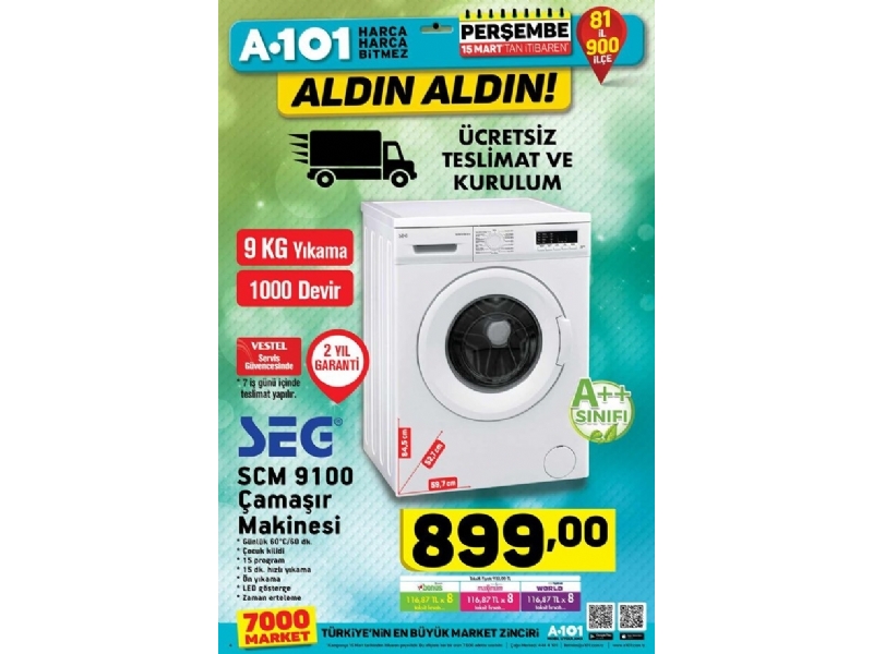 A101 15 Mart Aldn Aldn - 5