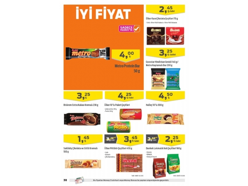 Migros 15 - 28 Mart Migroskop Dergisi - 38