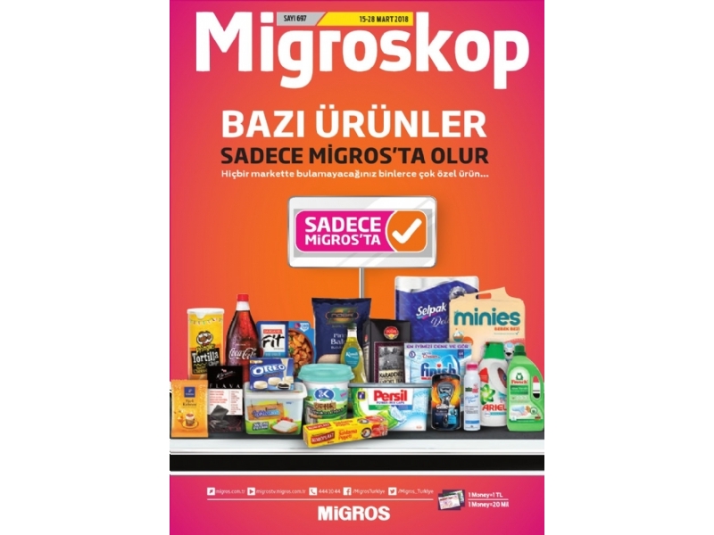 Migros 15 - 28 Mart Migroskop Dergisi - 1