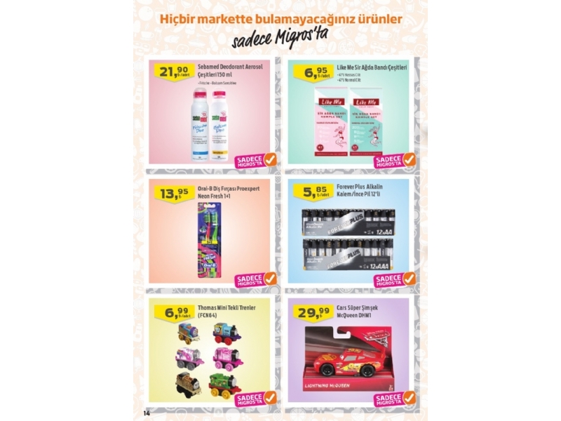 Migros 15 - 28 Mart Migroskop Dergisi - 14