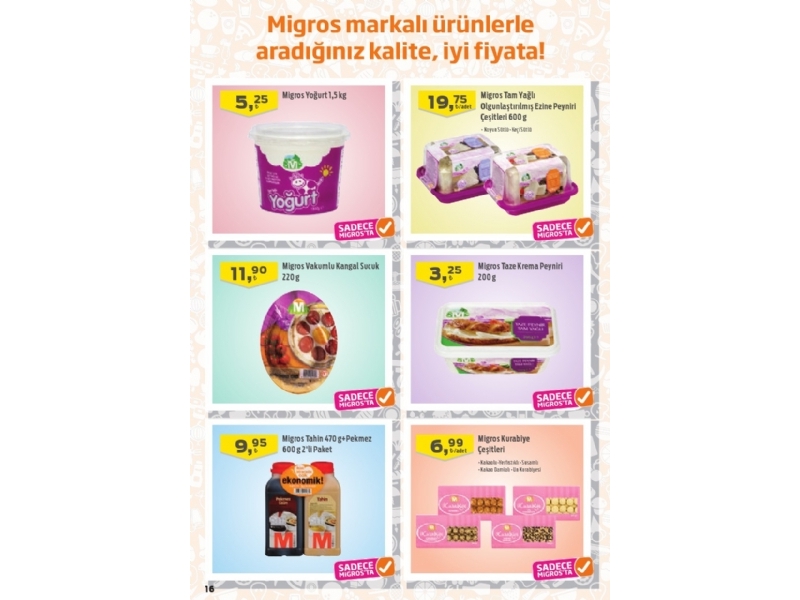 Migros 15 - 28 Mart Migroskop Dergisi - 16