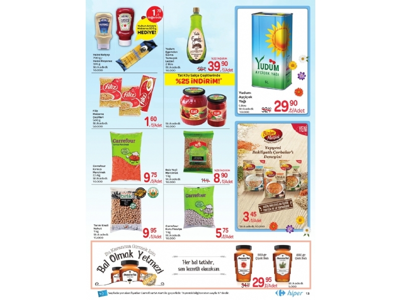 CarrefourSA 29 Mart - 11 Nisan Katalou - 13