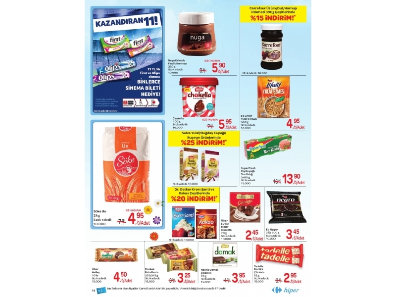 CarrefourSA 29 Mart - 11 Nisan Katalou - 14