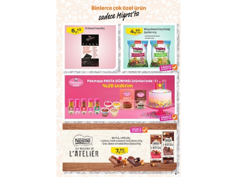 Migros 29 Mart - 11 Nisan Migroskop - 9