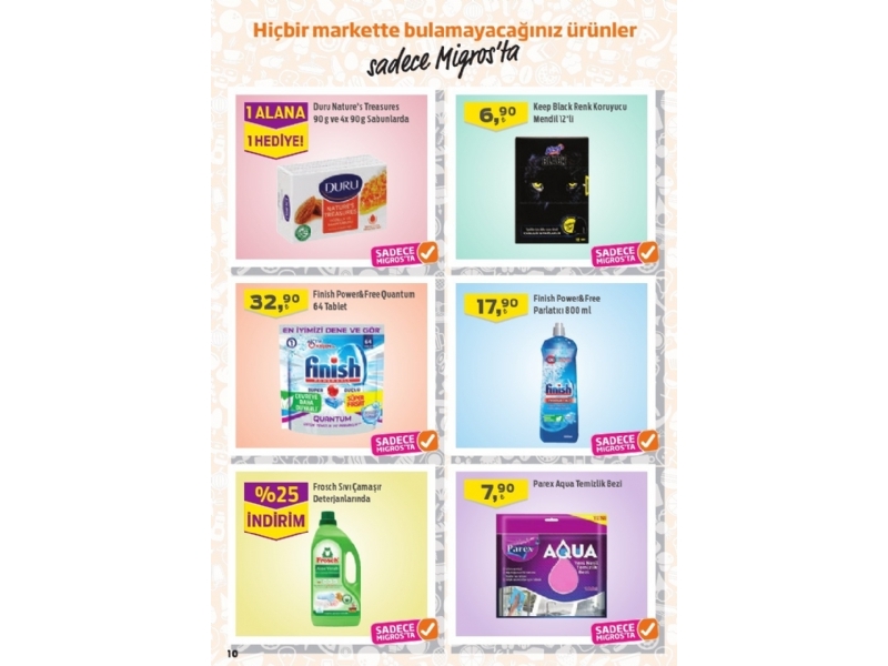 Migros 29 Mart - 11 Nisan Migroskop - 10