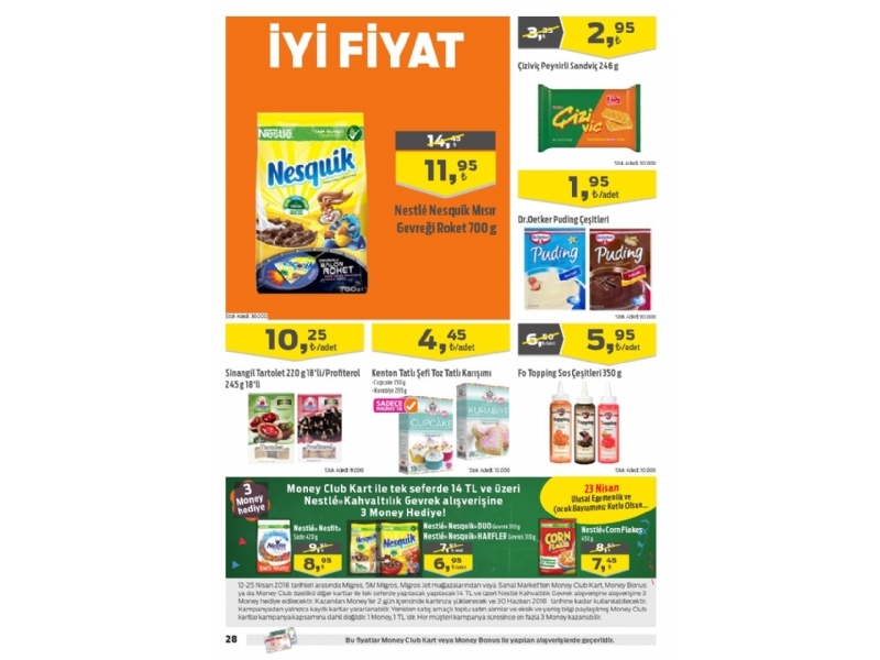 Migros 12 - 25 Nisan Migroskop - 28