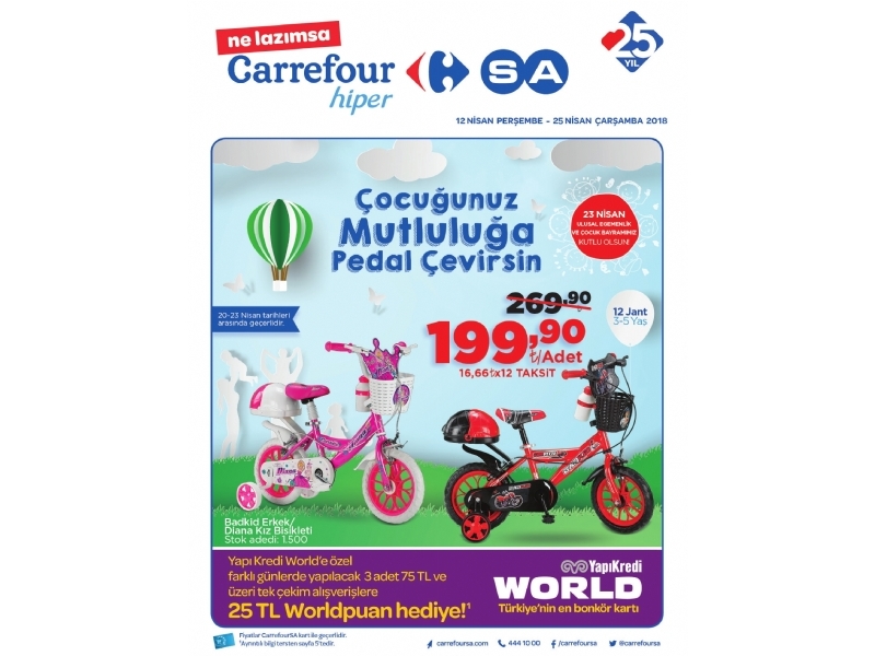 CarrefourSA 23 Nisan Kampanyas 2018 - 1