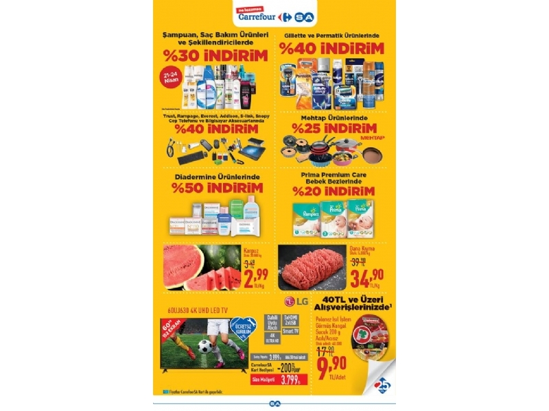 CarrefourSA 20 - 23 Nisan Hafta Sonu