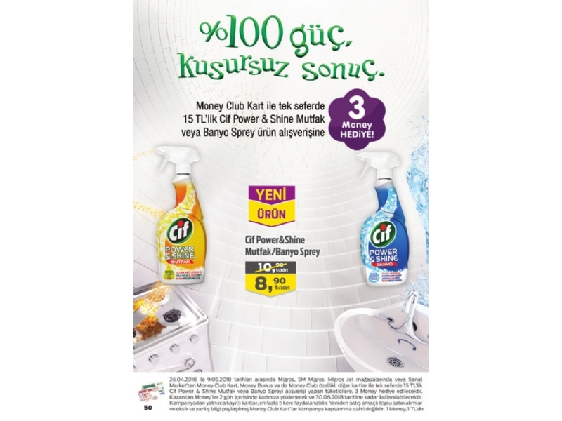 Migros 29 Nisan - 9 Mays Migroskop - 50