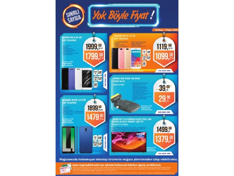 Migros 29 Nisan - 9 Mays Migroskop - 70