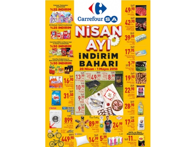 CarrefourSA 28 Nisan - 1 Mays Hafta Sonu