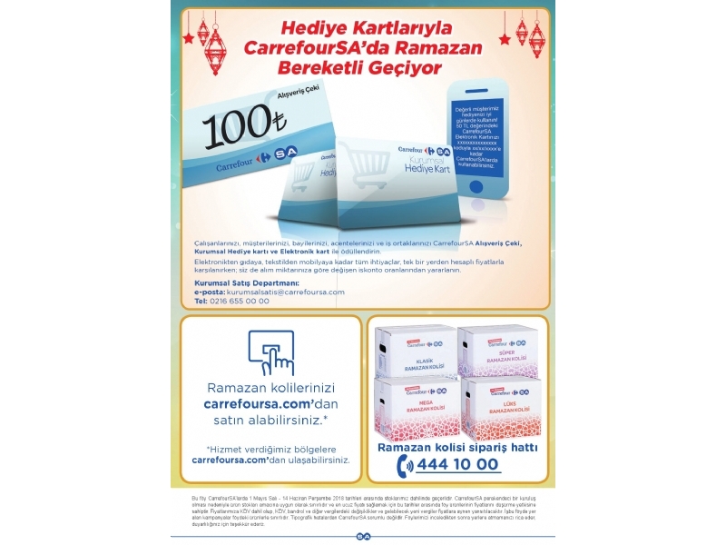 CarrefourSa Ramazan Paketleri 2018 - 4