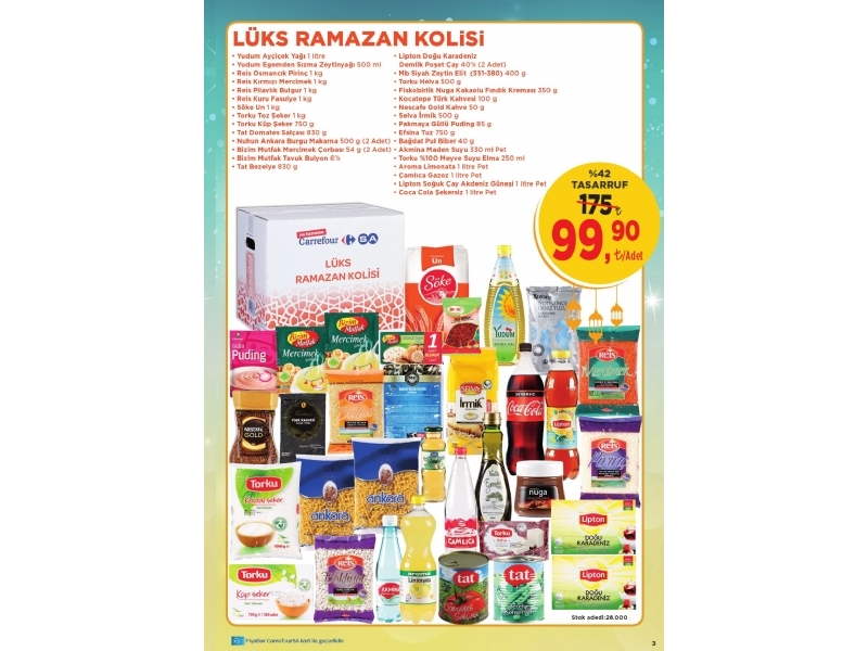 CarrefourSa Ramazan Paketleri 2018 - 3