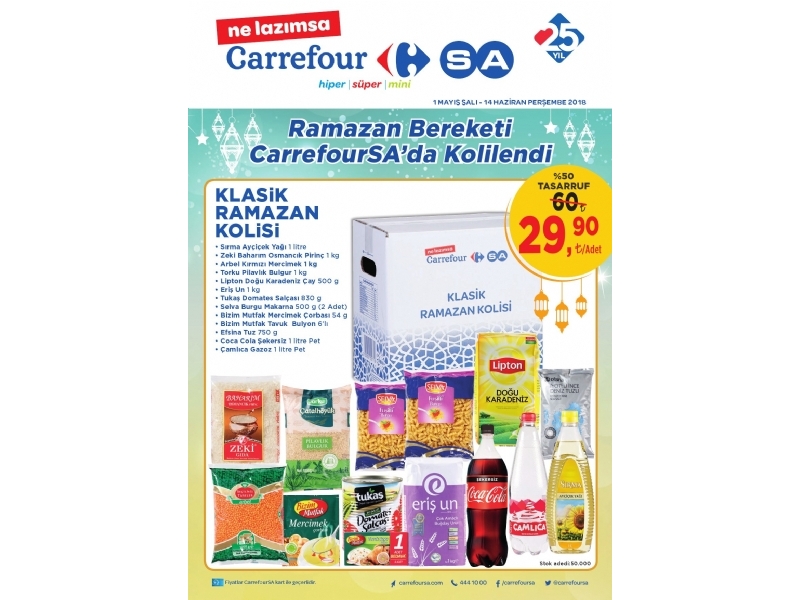 CarrefourSa Ramazan Paketleri 2018 - 1
