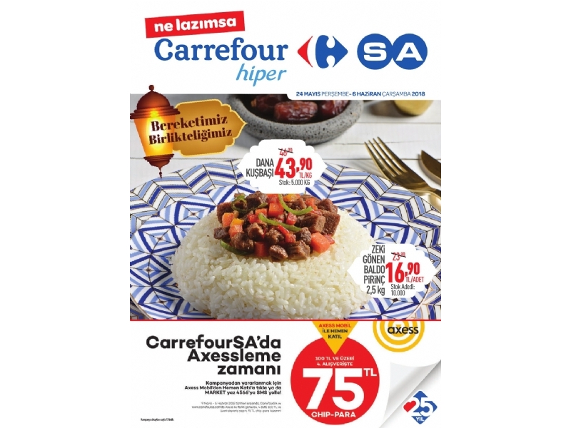 CarrefourSA 24 Mays - 6 Haziran Katalou - 1