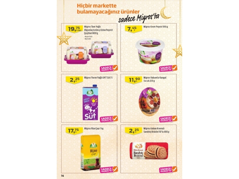 Migros 24 Mays - 6 Haziran Migroskop - 14