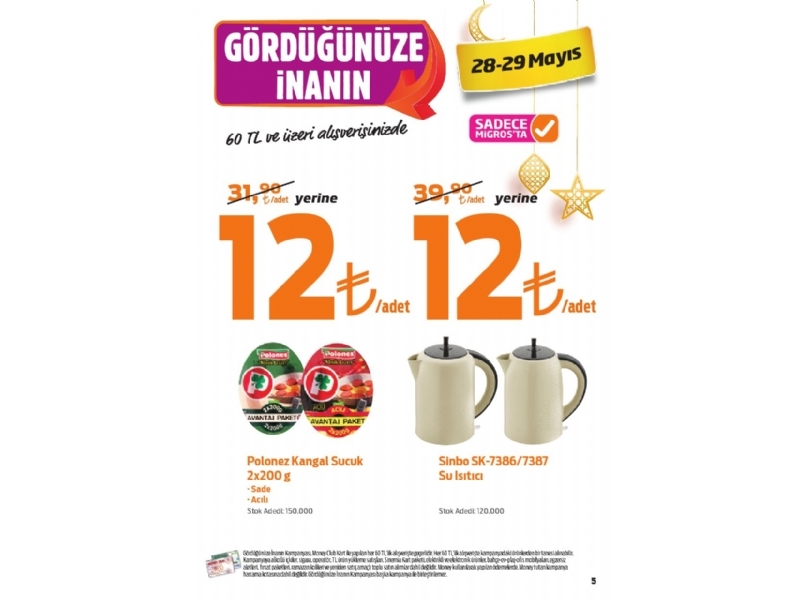 Migros 24 Mays - 6 Haziran Migroskop - 5