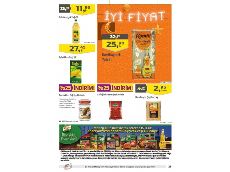 Migros 24 Mays - 6 Haziran Migroskop - 29