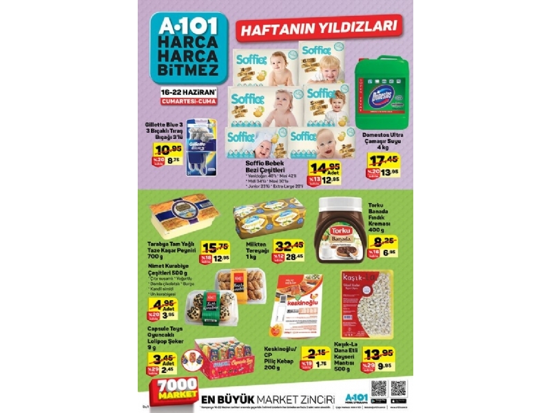 A101 16 - 22 Haziran Haftann Yldzlar - 1