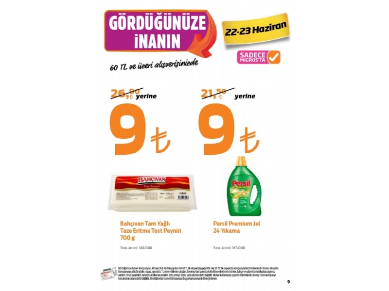 Migros 21 Haziran - 4 Temmuz Migroskop - 9