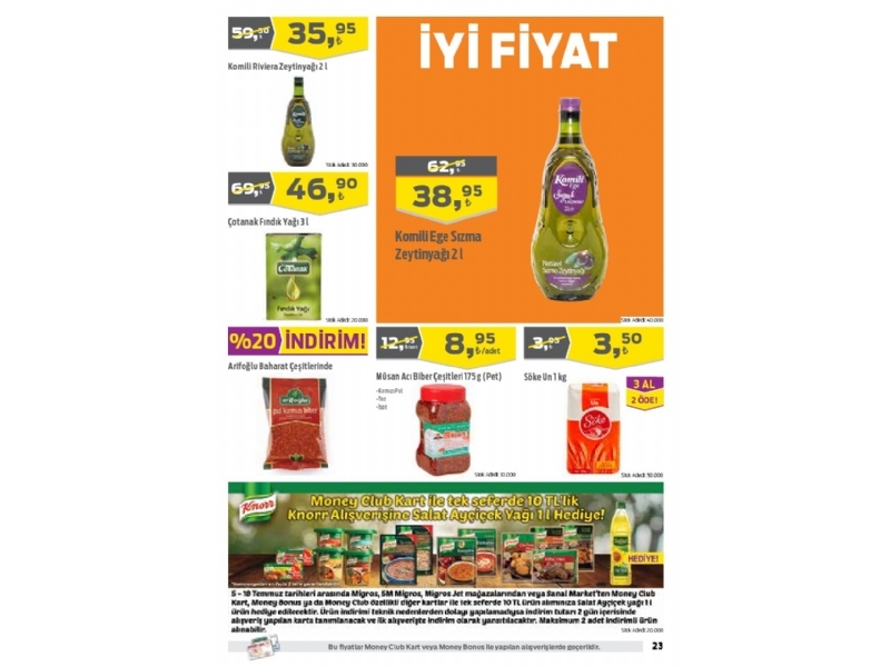 Migros 5 - 18 Temmuz Migroskop Dergisi - 23