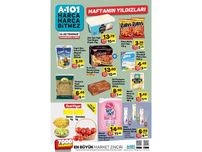 A101 14 - 20 Temmuz Haftann Yldzlar - 1