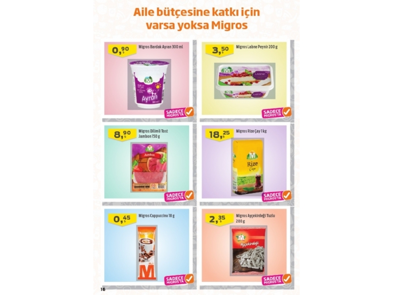 Migros 64. Yl - 16
