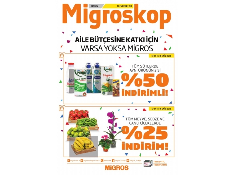 Migros 11 - 24 Ekim Migroskop - 1