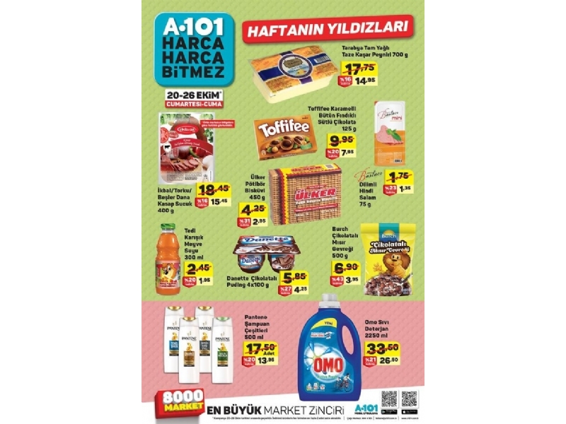 A101 20 - 26 Ekim Haftann Yldzlar - 1