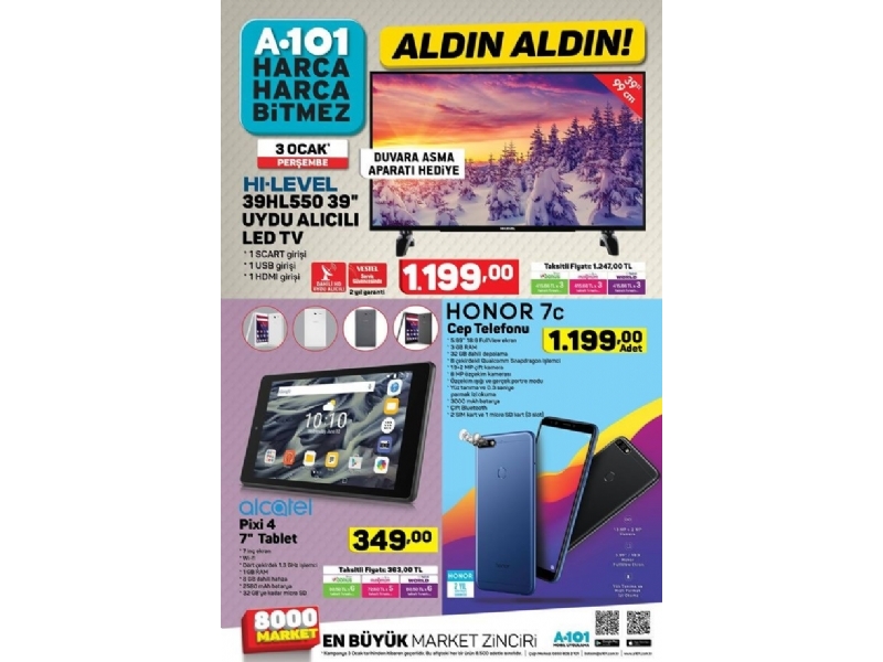 A101 3 Ocak Aldn Aldn - 1