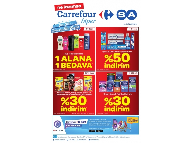 CarrefourSA 4 - 16 Ocak Katalou - 1