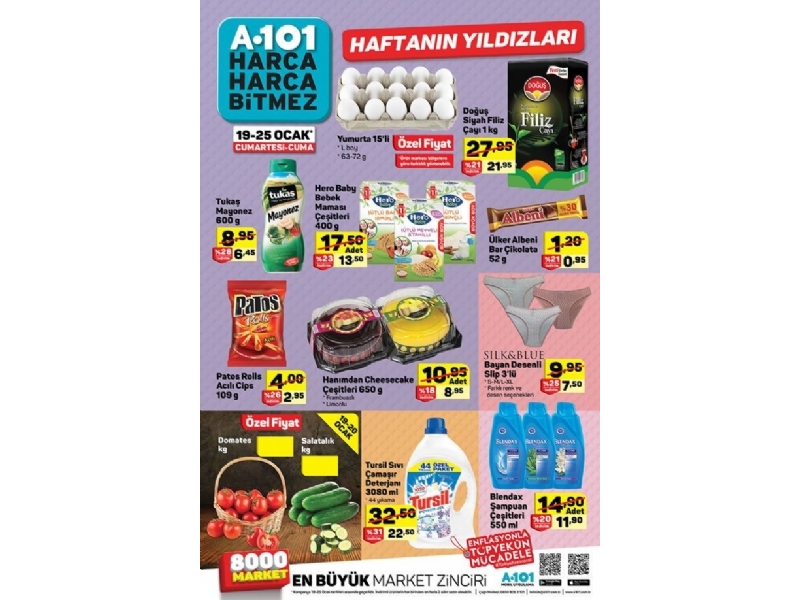 A101 19 - 25 Ocak Haftann Yldzlar - 1