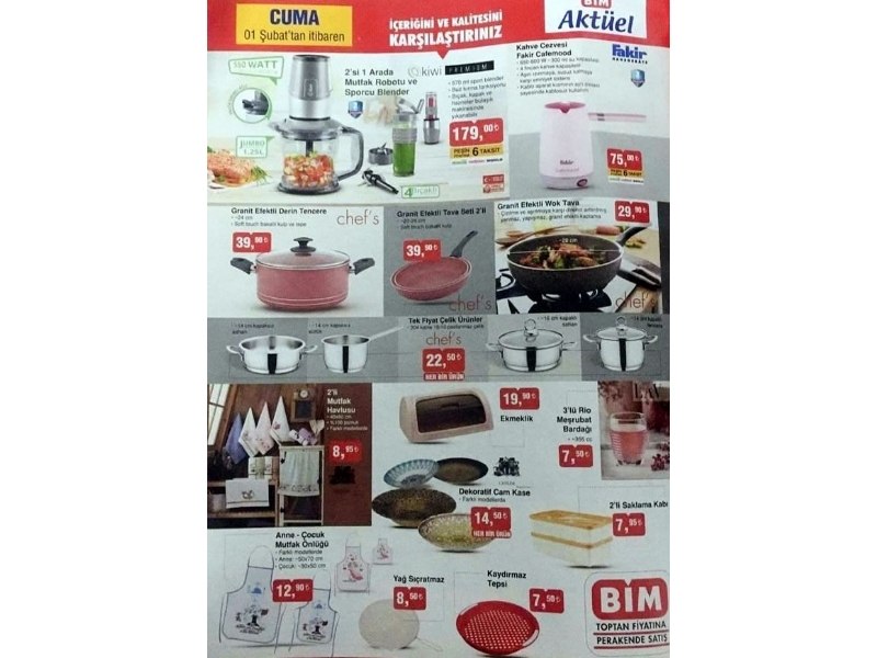 Bim 1 ubat Aktel rnler - 3