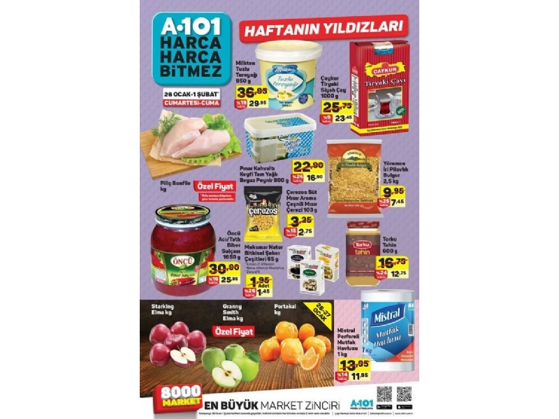 A101 26 Ocak - 1 ubat Haftann Yldzlar - 1