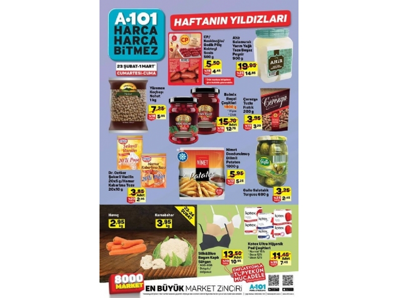 A101 23 ubat - 1 Mart Haftann Yldzlar - 1