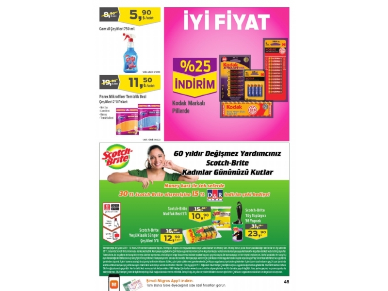 Migros 28 ubat - 13 Mart Migroskop - 45