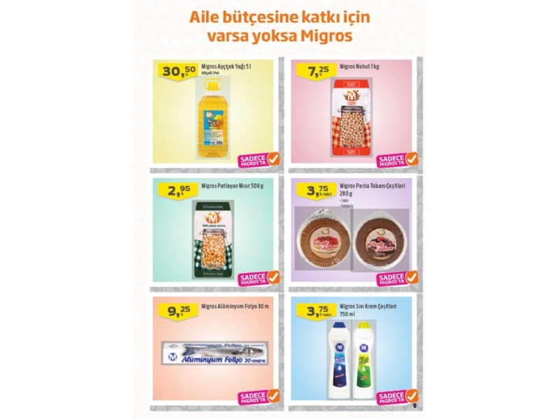 Migros 28 ubat - 13 Mart Migroskop - 9