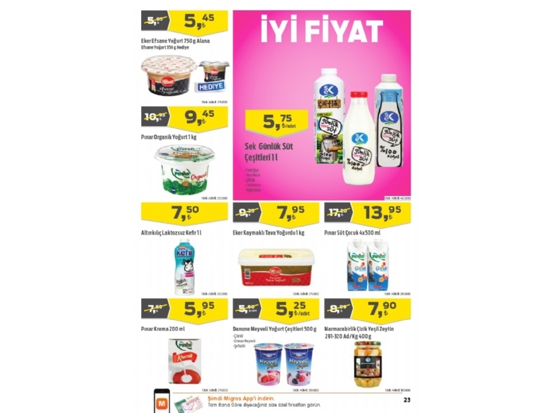 Migros 28 ubat - 13 Mart Migroskop - 23