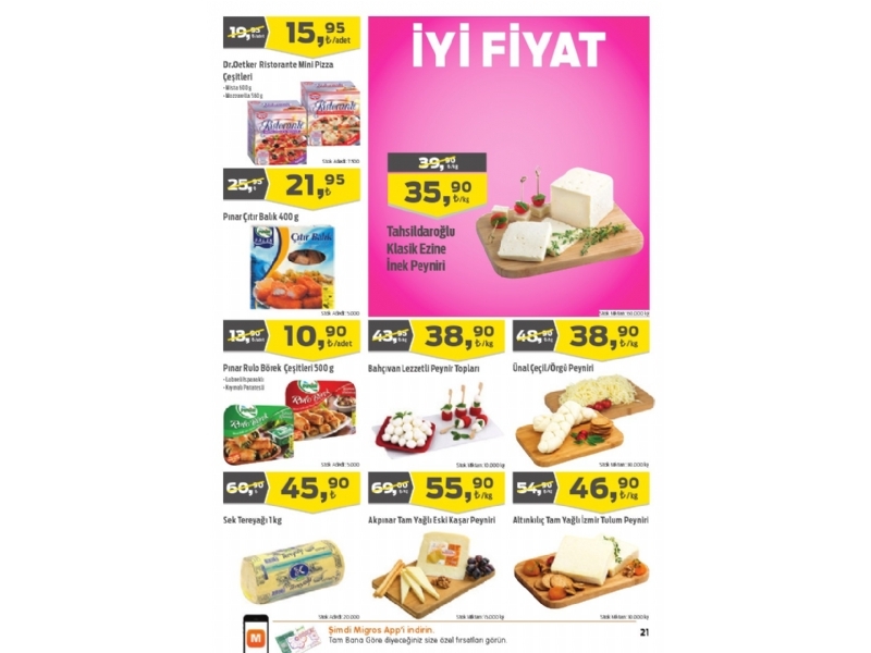 Migros 28 ubat - 13 Mart Migroskop - 21