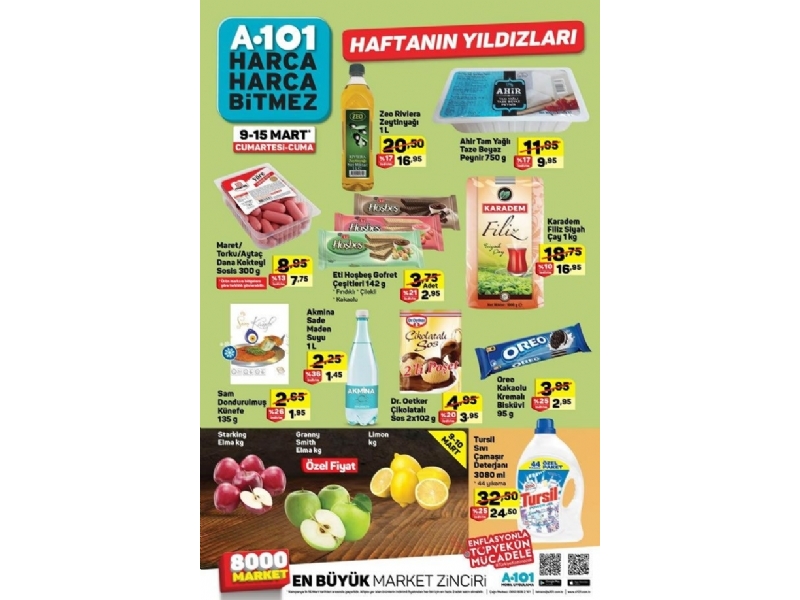 A101 9 - 15 Mart Haftann Yldzlar - 1