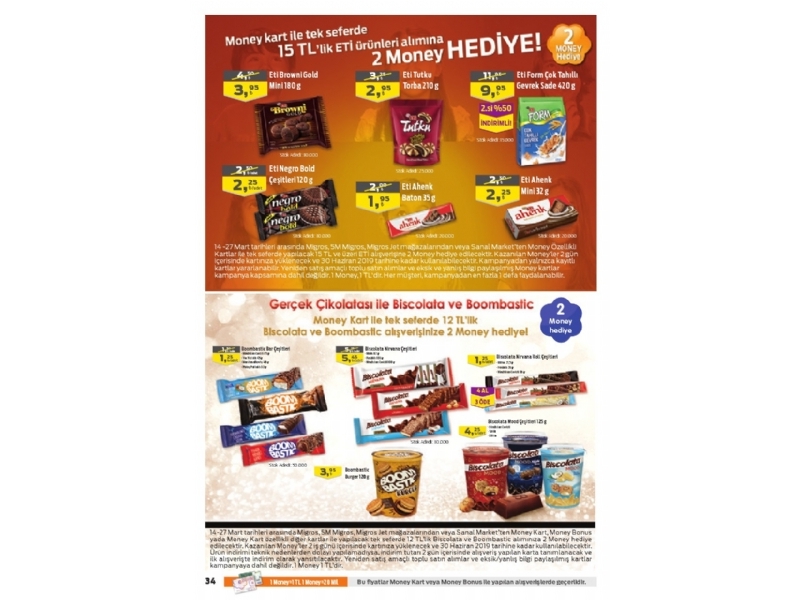 Migros 14 - 27 Mart Migroskop - 34