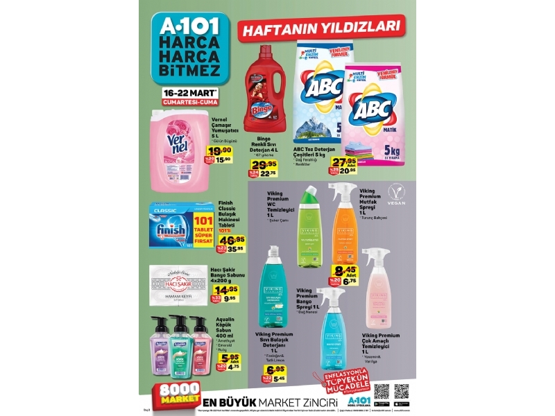 A101 16 - 22 Mart Haftann Yldzlar - 2