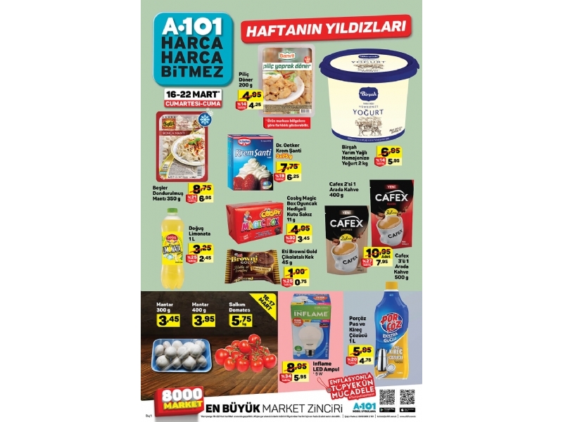 A101 16 - 22 Mart Haftann Yldzlar - 1