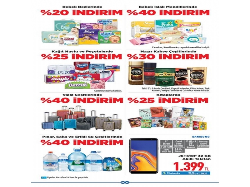 CarrefourSA 22 - 25 Mart Hafta Sonu