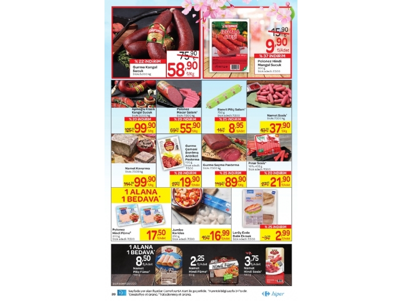 CarrefourSA 28 Mart - 10 Nisan Katalou - 20