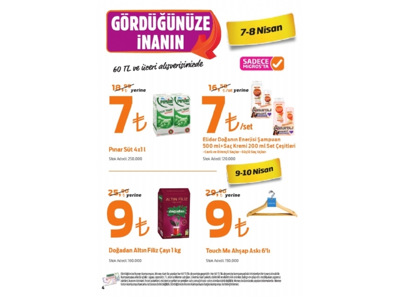 Migros 28 Mart - 10 Nisan Migroskop - 61